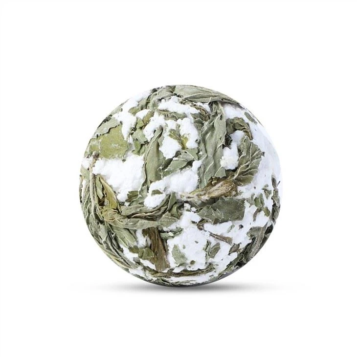 Bath Bombs With Dried Flowers