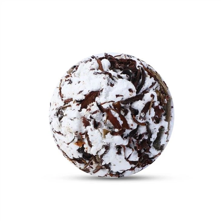 Bath Bombs With Dried Flowers