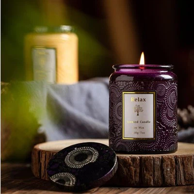 Lilin Wangi Relaksasi Aromaterapi